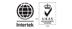 intertek and ukas logo